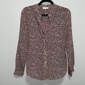 Anine Bing Holly Blouse in Hearts sz small